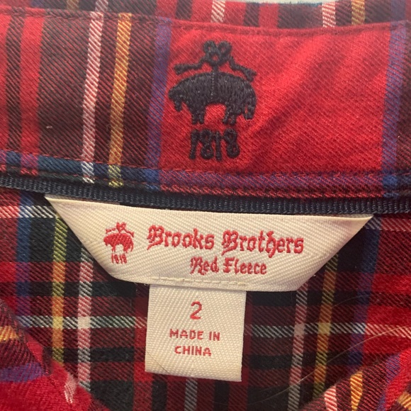 Brooks Brothers tartan plaid shirt - Picture 2 of 5